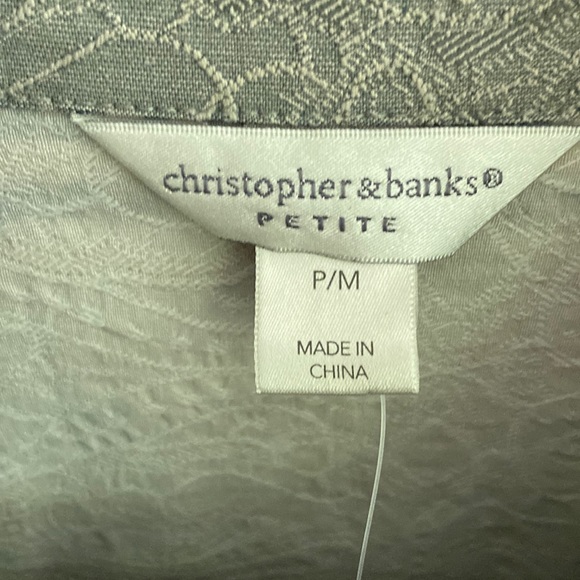 Christopher & Banks snap front jacket - Picture 8 of 10